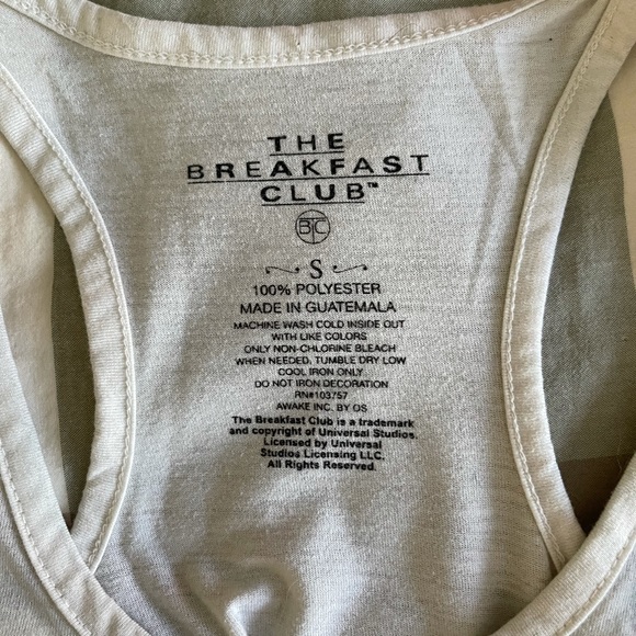 Breakfast Club Racerback Tank Top - Picture 3 of 4